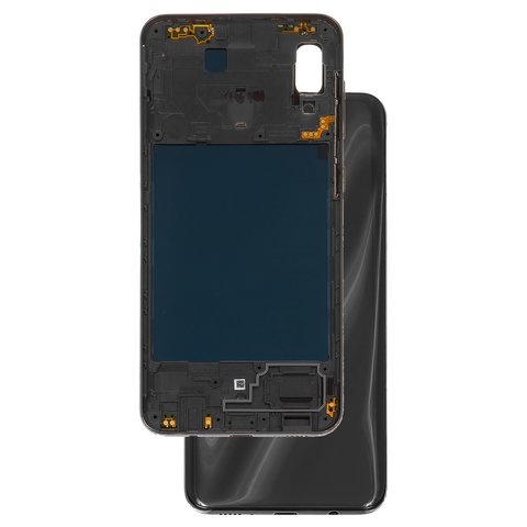 Корпус для Samsung A305F DS Galaxy A30, чорний