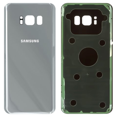 Задня панель корпуса для Samsung G950F Galaxy S8, G950FD Galaxy S8, срібляста, Original PRC , arctic silver