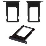 Тримач SIM-карти для iPhone 7, чорний, матовий, Black Matte