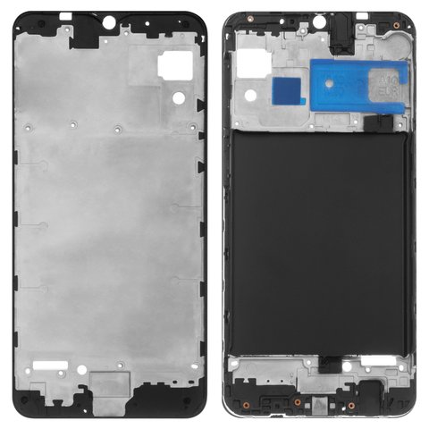 Середня частина корпусу для Samsung A105F DS Galaxy A10, чорна