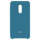Чехол для Xiaomi Redmi Note 4X, синий, Original Soft Case, силикон, royal blue (03)
