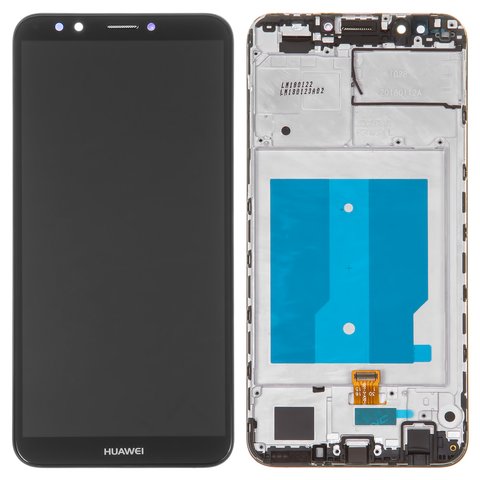 Дисплей для Huawei Honor 7C Pro 5,99", Y7 2018 , Y7 Prime 2018 , черный, с рамкой, High Copy