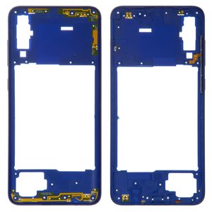 Средняя часть корпуса для Samsung A705 Galaxy A70, синяя