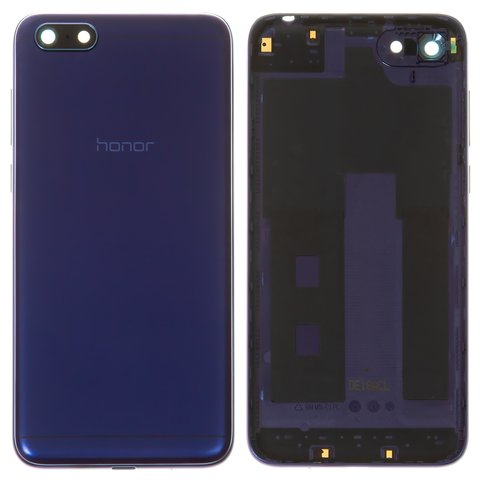 Задня панель корпуса для Huawei Y5 2018 , Y5 Prime 2018 , синя, лого Honor