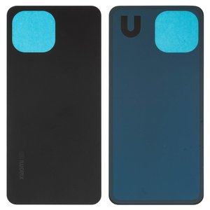 Задняя панель корпуса для Xiaomi Mi 11 Lite, Mi 11 Lite 5G, Mi 11 Lite 5G NE, черная, High Copy, M2101K9AG, boba black