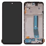 Дисплей для Xiaomi Redmi Note 11, чорний, з рамкою, Сopy, (TFT)