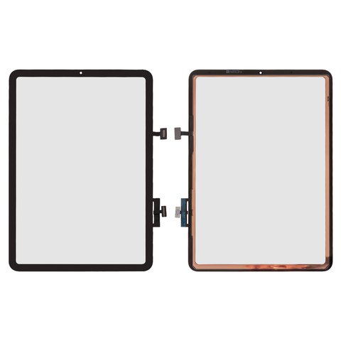 Сенсорний екран для iPad Air 2020 10.9", чорний, Original PRC , #A2324 A2072 A225 A2316