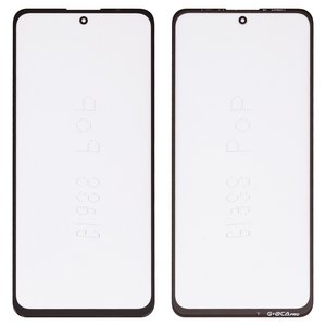 Скло корпуса G+OCA PRO для Xiaomi Poco M4 Pro 5G, Redmi Note 11 5G, Redmi Note 11S 5G, Redmi Note 11T 5G, з ОСА плівкою, чорне