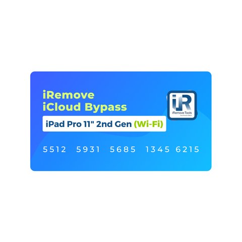 iRemove iCloud Bypass для iPad Pro 11" 2nd Gen Wi Fi 