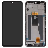 Дисплей для ZTE Blade V50 Vita, черный, с рамкой, Original (PRC), LMBH067110680