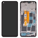 Дисплей для OnePlus Nord CE 2 Lite 5G, чорний, з рамкою, Original (PRC), CPH2381, CPH2409