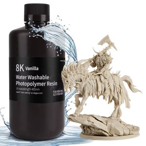 Фотополимерная смола для 3D принтера ELEGOO 8K Vanilla водосмываемая , 1 кг