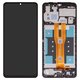 Дисплей для Samsung A065 Galaxy A06, черный, с рамкой, Original (PRC)