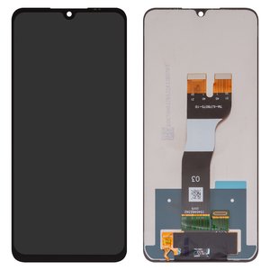 Дисплей для Samsung A057 Galaxy A05s, черный, без рамки, Оригинал переклеено стекло 