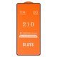 Защитное стекло для Realme 10, 9; OnePlus Nord CE 2 5G; Oppo Reno 7, Reno 7 SE, Reno 8, Reno 8T, совместимо с чехлом, Full Glue, (без упаковки), черный, cлой клея нанесен по всей поверхности