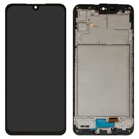 Дисплей для Samsung A165 Galaxy A16, черный, с рамкой, High Copy, OLED 