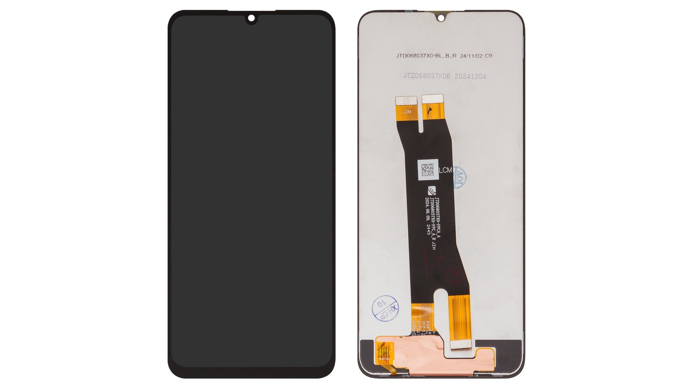 Дисплей для ZTE Blade A35, Blade A55, чорний, без рамки, Original