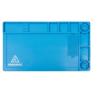 Килимок монтажний Kingmax TE 503, антистатичний, 210 мм, 380 мм, синій
