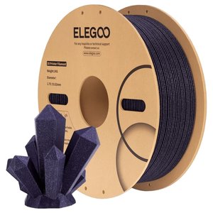 Філамент для 3D принтера ELEGOO PLA Sparkle Purplish Grey, 1 кг