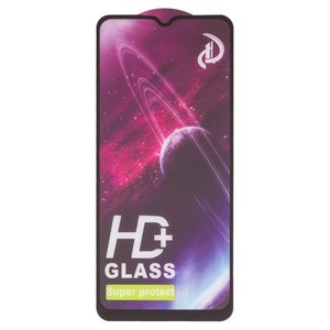 Защитное стекло для Huawei Honor X6b, совместимо с чехлом, Full Glue, без упаковки , черный