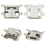 Коннектор зарядки для HTC G23, G24, G25, S720e One X, Z320e One S, Z520e One S, Z560e One S, 5 pin, micro-USB тип-B