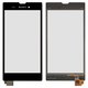 Touchscreen compatible with Sony D5102 Xperia T3, D5103 Xperia T3, D5106 Xperia T3, (black)