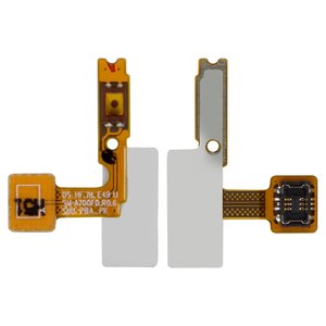 Cable flex puede usarse con Samsung A700F Galaxy A7, A700H Galaxy A7, del botón de encendido, con componentes