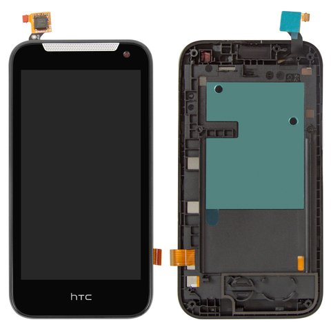 LCD compatible with HTC Desire 310, black 