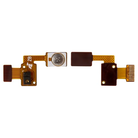 Flat Cable compatible with Lenovo S820, start button, with components 