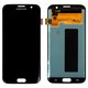 LCD compatible with Samsung G935 Galaxy S7 EDGE, (black, without frame, original (change glass) )