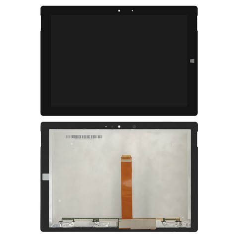 LCD compatible with Microsoft Surface 3, black, without frame, 10.8" 