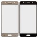 Housing Glass compatible with Samsung J510F Galaxy J5 (2016), J510FN Galaxy J5 (2016), J510G Galaxy J5 (2016), J510M Galaxy J5 (2016), J510Y Galaxy J5 (2016), (golden)