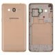 Housing compatible with Samsung G532 Galaxy J2 Prime, (golden)