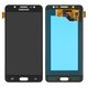 LCD compatible with Samsung J510 Galaxy J5 (2016), (black, without frame, original (change glass) )