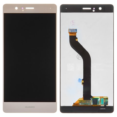 Pantalla LCD puede usarse con Huawei G9 Lite, P9 Lite, dorado, sin marco, High Copy, VNS L21 VNS L31
