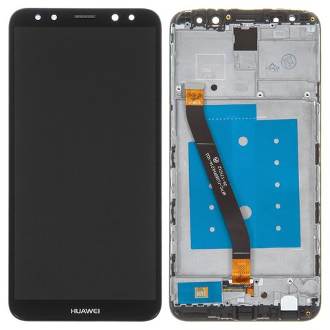 Pantalla LCD puede usarse con Huawei Mate 10 Lite, negro, con marco, High Copy, RNE L01 RNE L21