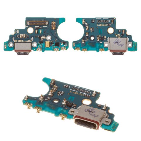 Cable flex puede usarse con Samsung G980 Galaxy S20, G981 Galaxy S20 5G, del conector de carga, con micrófono, Original PRC , placa del cargador, USB tipo C, EU