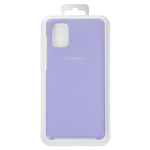 Case compatible with Samsung M515 Galaxy M51, purple, Original Soft Case, silicone, elegant purple 39  