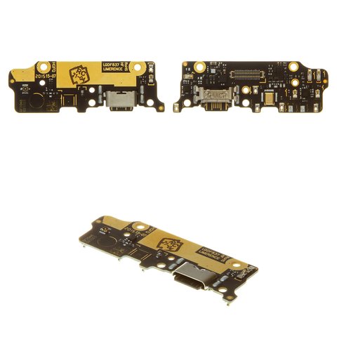 Flat Cable compatible with Xiaomi Mi 6X, Mi A2, microphone, charge connector, Original PRC , charging board, M1804D2SG, M1804D2SI 