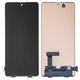 LCD compatible with Samsung M515 Galaxy M51, (black, without frame, Original (PRC))