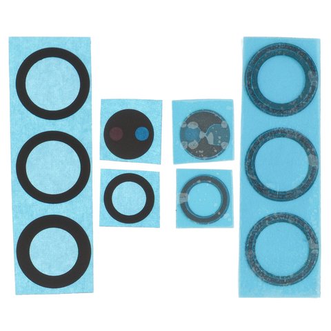 Camera Lens compatible with Samsung S908B Galaxy S22 Ultra 5G, S928 Galaxy S24 Ultra, black, without frame 