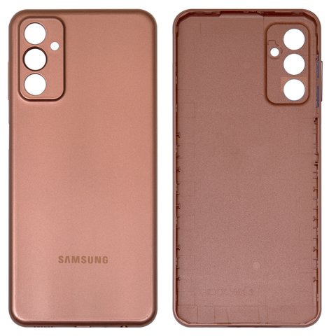 Housing Back Cover compatible with Samsung M135 Galaxy M13, copper, orange copper 