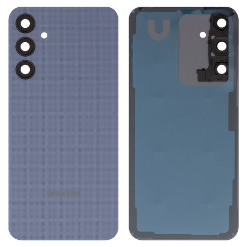 Housing Back Cover compatible with Samsung A256 Galaxy A25, blue, with camera lens, optimistic blue 