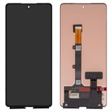 LCD compatible with Tecno Pova 6 (LI7), Pova 6 Pro (LI9), (black, without frame, Original (PRC))