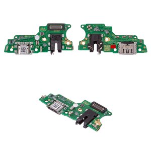 Flat Cable compatible with Oppo A31, A8, headphone connector, charge connector, with microphone, High Copy, charging board 