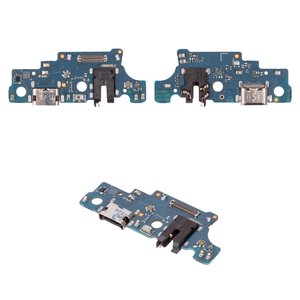 Flat Cable compatible with Samsung A066 Galaxy A06 5G, M066 Galaxy M06, charge connector, with components, High Copy, charging board 