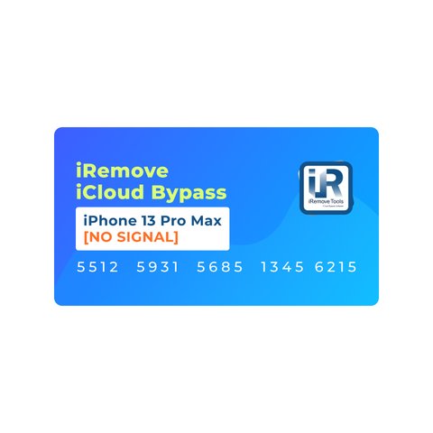 iRemove iCloud Bypass for iPhone 13 Pro Max [NO SIGNAL]