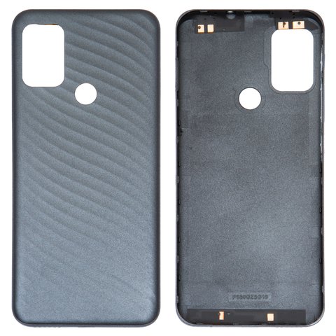 Housing Back Cover compatible with Motorola Moto G10 XT2127, Moto G20 XT2128, gray, aurora grey 