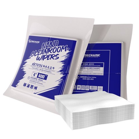 Microfiber Cloth Mechanic HK7090, for dust and fingerprints removing, 400 pcs., 100*100 mm 