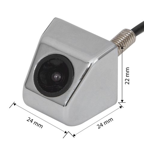 Универсальная автомобильная камера CS C0005 в хромированом корпусе